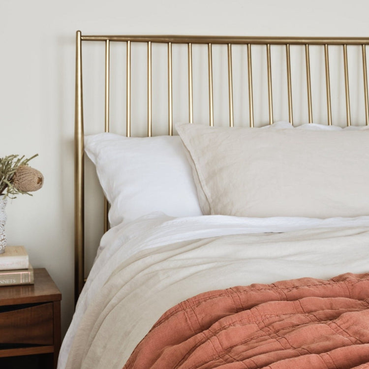Hemp Duvet and Shams, Natural