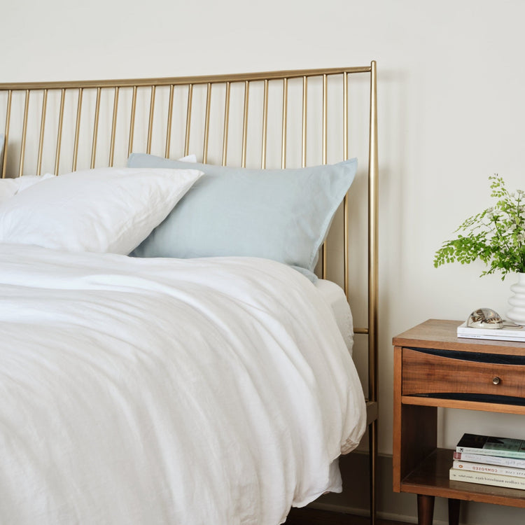 Hemp Duvet Cover, White