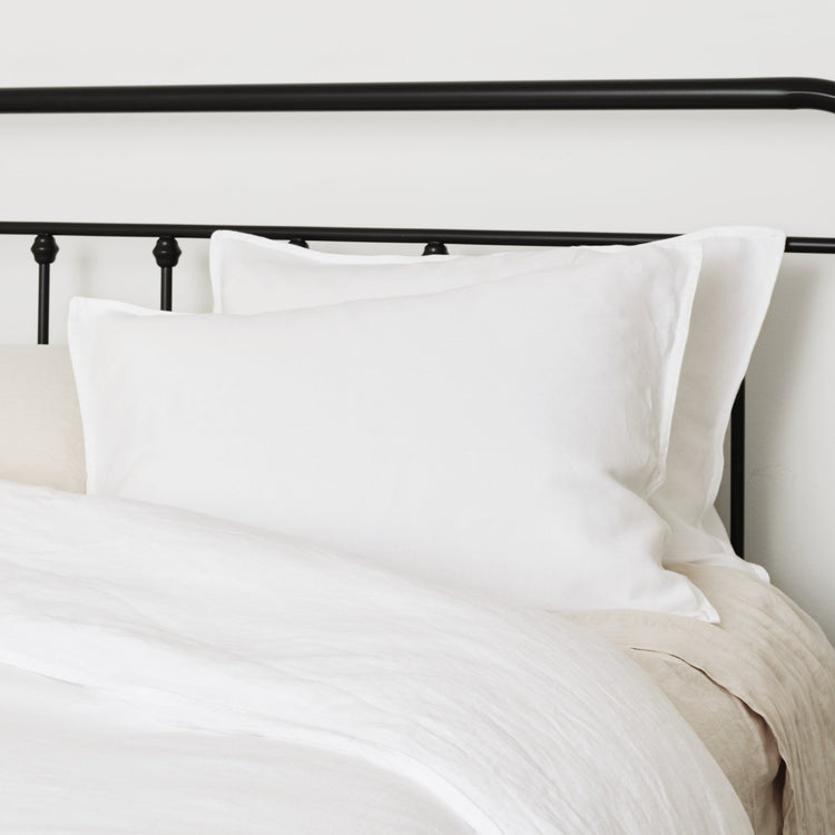 Hemp Duvet Cover, White