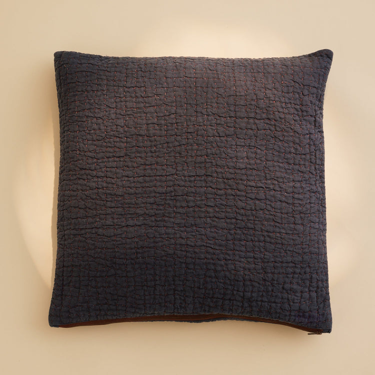 Jasper Quilted Hemp Pillow